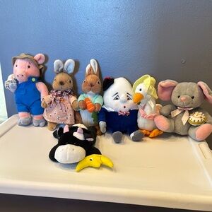 Stuffings Nursery Rhyme Plush Animal Toy Set - Multicolor